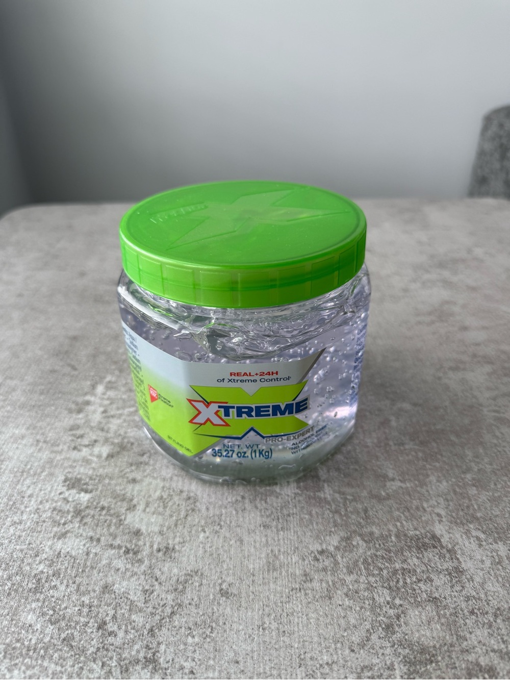 Dx-Xtreme Green Lid Clear Hair Gel